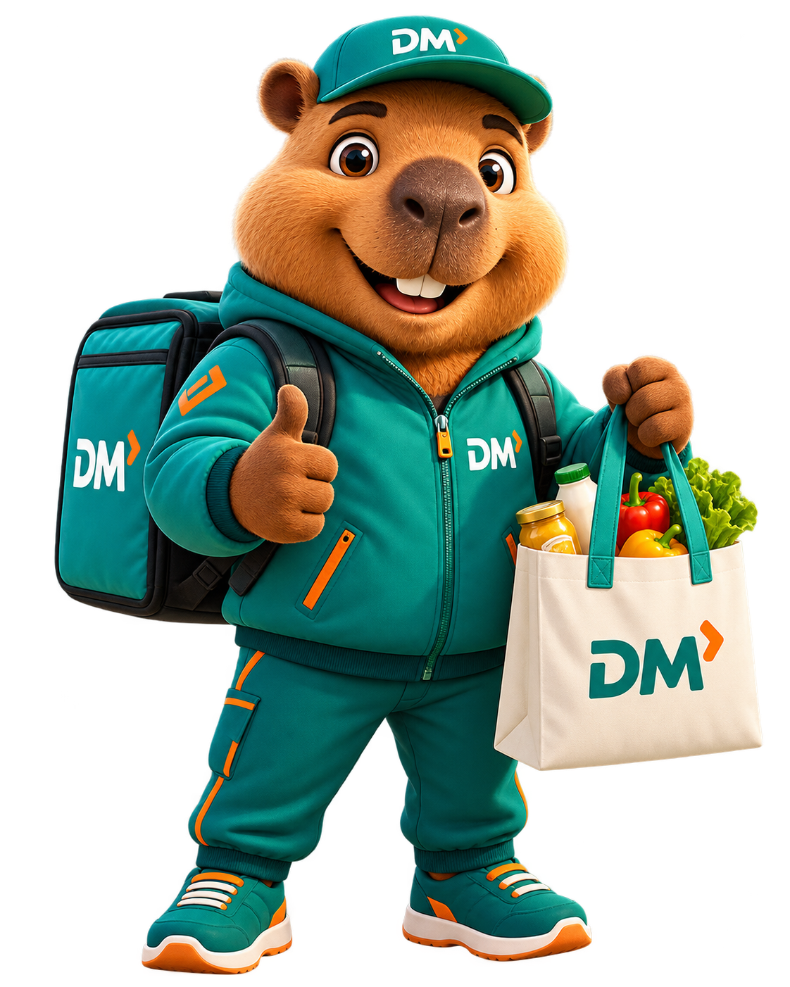 Mascote do Distribuir Mais